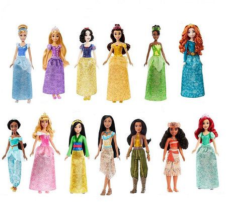 [MTHLW02] DISNEY PRINCESS - BASIKES KOYKLES (13 SXEDIA)