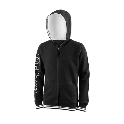 [WILWRA796701] TEAM II FZ HOODY Y Black
