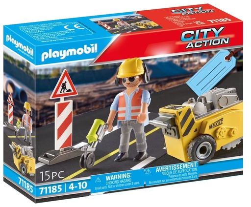 [PM71185] PLAYMOBIL CITY ACTION - GIFT SET CONSTRUCTION WORKER