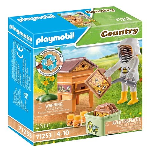 [PM71253] PLAYMOBIL COUNTRY - BEEKEEPER