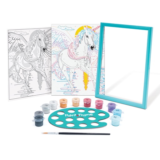 [AS1038-41016] PAINT & FRAME MAGIC UNICORN