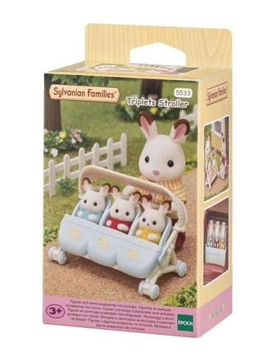 [EPL5533] SYLVANIAN TRIPLETS STROLLER