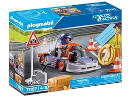 [PM71187] PLAYMOBIL SPORTS & ACTION - GIFT SET GO-KART RACER
