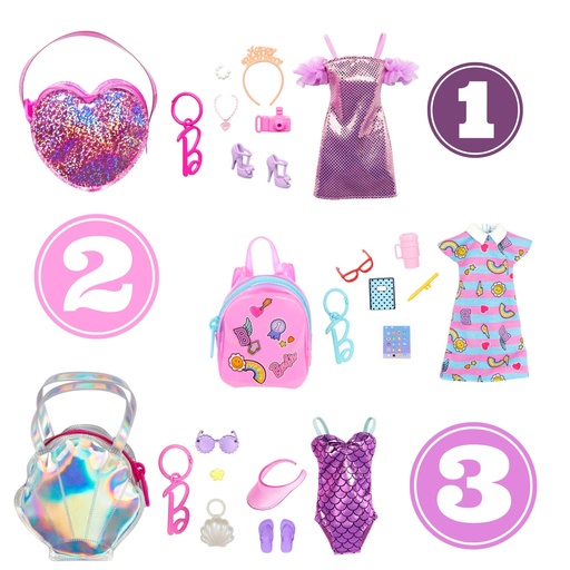 [MTHJT42] BARBIE TSANTAKI KAI MODES (3 SXEDIA)