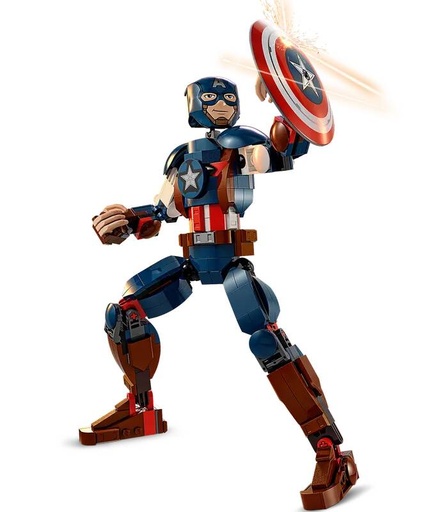 [LE76258] LEGO MARVEL  - CAPTAIN AMERICA CONSTRUCTION FIGURE