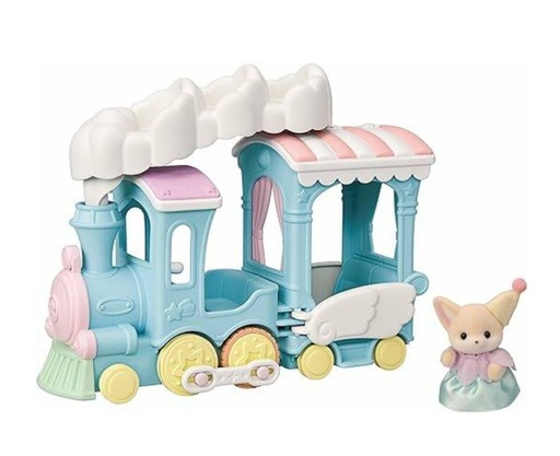 [EP5702] SYLVANIAN FLOATING CLOUD RAINBOW TRAIN