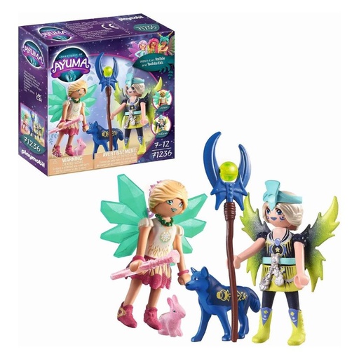 [PM71236] PLAYMOBIL AYUMA - CRYSTAL AND MOON FAIRY WITH SOUL ANIMALS