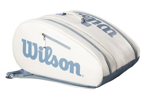 [WILWR8904801001] WOMEN'S PADEL RACKET BAG Cream/Blue