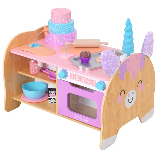 [KK20125] KIDKRAFT FOODY FRIENDS BAKING FUN UNICORN ACTIVITY CENTER (20125)