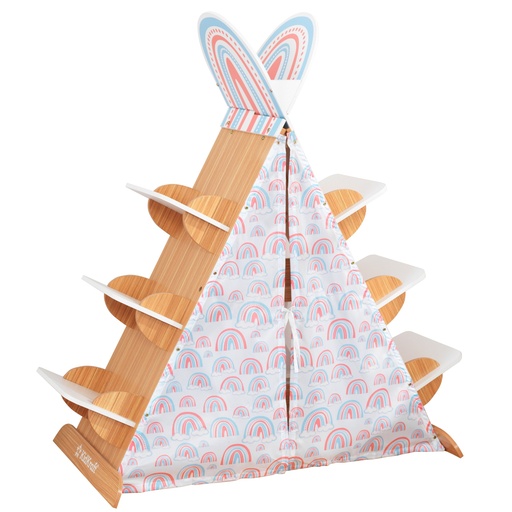 [KK20157] KIDKRAFT BOOK NOOK TENT WITH SHELVES (20157)