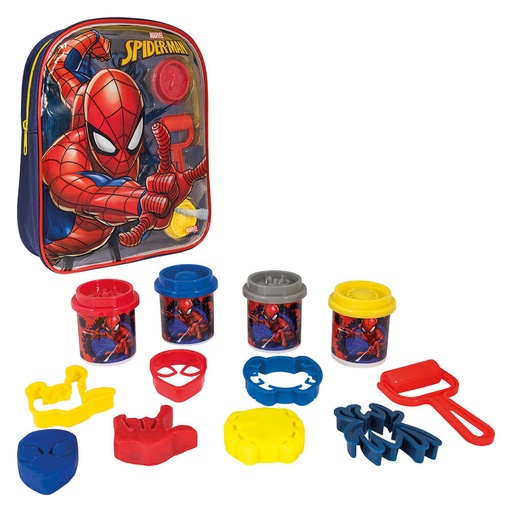 [AS1045-03601] SET PLASTELINA PVC BAG SPIDERMAN