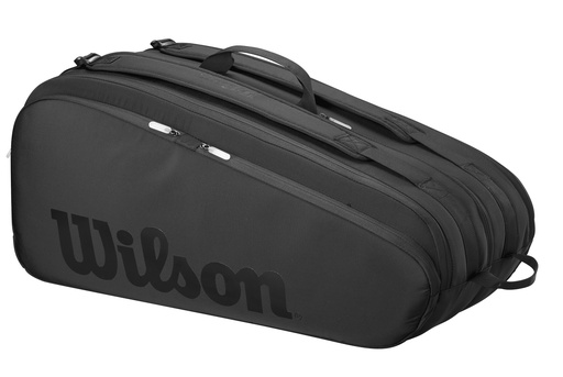 [WILWR8029701001] NOIR TOUR 12PK RACKET BAG BLACK