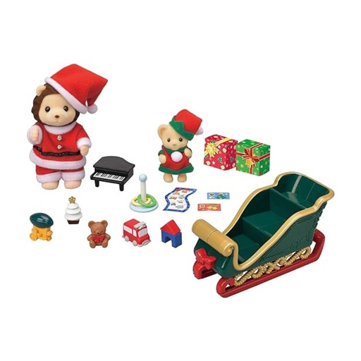 [EP5568] SYLVANIAN MR. LION'S WINTER SLEIGH