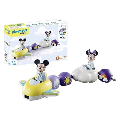 [PM71320] PLAYMOBIL 1.2.3 - DISNEY MICKEY'S AND MINNIE'S CLOUD RIDE