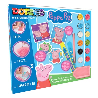 [NEDTZ10010] DIAMOND DOTZ PEPPA PIG ACTIVITY SET