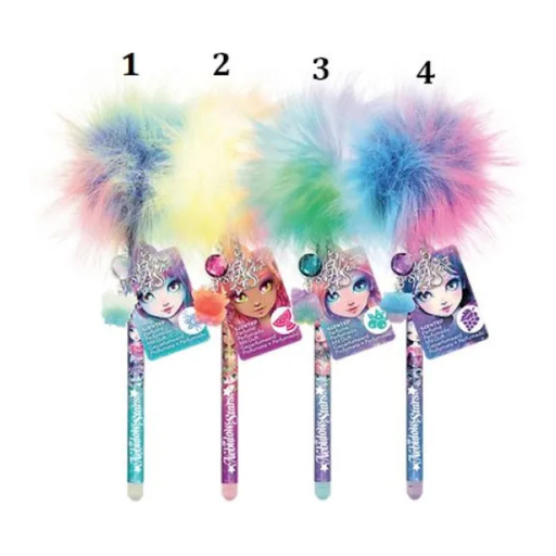 [MST401940011511-11511] TWT NEBULOUS STARS SCENTED POM POM PEN ASS.