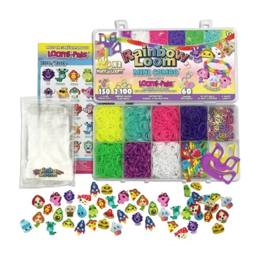 [MST401948025528-R0093] CDL RAINBOW LOOM LOOMI-PALS MINI COMBO BRACELET