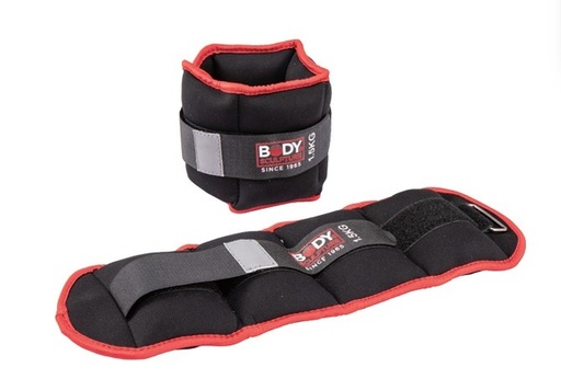 [SOBB-2703-3KG-B] 3KG/PR (1.5KGX2) SOFTWAY WRIST/ANKLE WEIGHTS