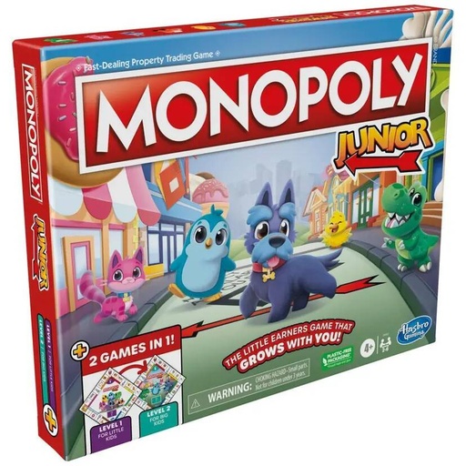 [HSF8562] MONOPOLY JUNIOR 2 IN 1 