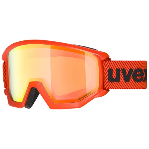 [UV5505203130] UVEX ATHLETIC FM FIERCE RED MATT DL/ORANGE-ORANGE