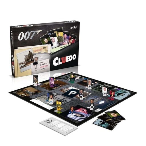 [EN082155-WM01312-EN1-6] WINNING MOVES CLUEDO: 007 JAMES BOND (ENGLISH LANGUAGE) (WM01312-EN1)
