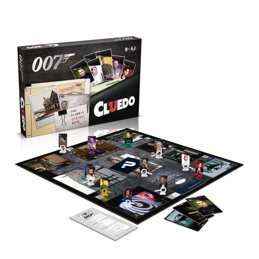 [EN082155-WM01312-EN1-6] WINNING MOVES CLUEDO: 007 JAMES BOND (ENGLISH LANGUAGE) (WM01312-EN1)