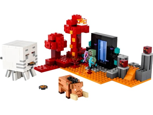 [LE21255] LEGO MINECRAFT - THE NETHER PORTAL AMBUSH