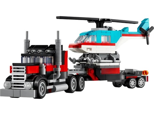 [LE31146] LEGO CREATOR - FLATBED TRUCK WITH HELICOPTER