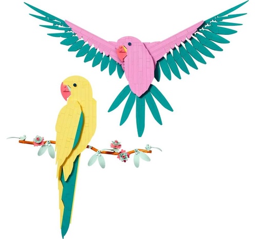 [LE31211] LEGO ART - THE FAUNA COLLECTION – MACAW PARROTS