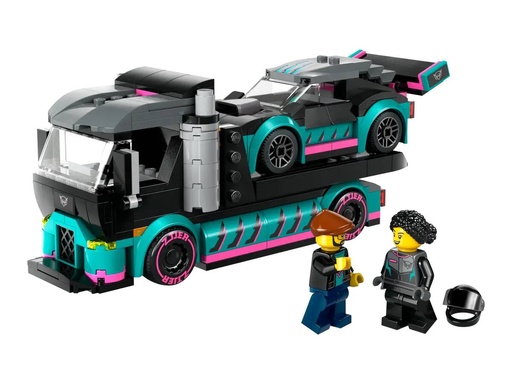 [LE60406] LEGO CITY - RACE CAR AND CAR CARRIER TRUCK