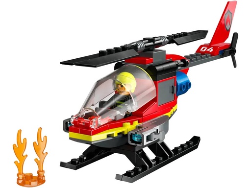 [LE60411] LEGO CITY - FIRE RESCUE HELICOPTER