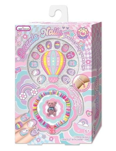 [HF016RB] DAZZLE NAILS