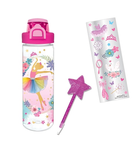 [HF412BB] POP-OPEN WATER BOTTLE WRITING FUN