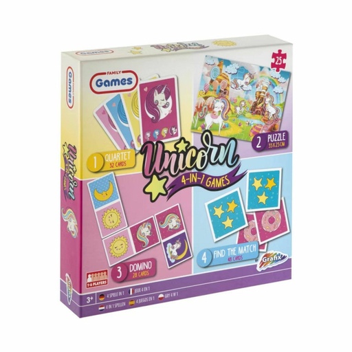 [CC300035] 4-IN-1 GAMES - UNICORN