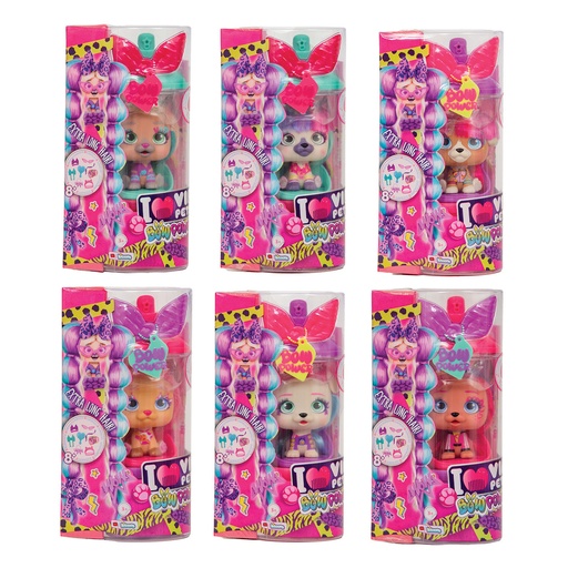 [AS1013-71496] VIP PETS Σειρά 3 Bow Power Assrt.