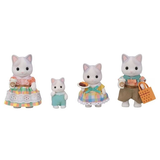 [EP5738] SYLVANIAN LATTE CAT FAMILY