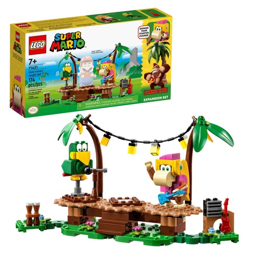 [LE71421] LEGO SUPER MARIO - DIXIE KONGS JUNGLE JAM