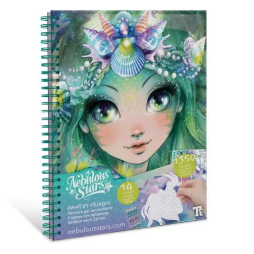 [MST401940011129-11129] TWT NEBULOUS STARS CREATIVE BOOK PAINT BY STICKERS