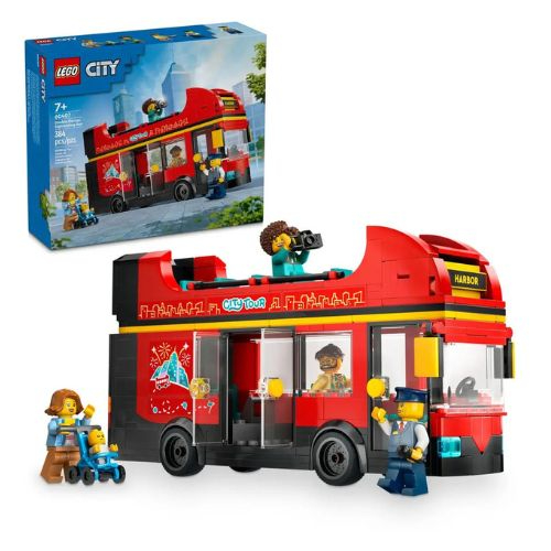 [LE60407] LEGO CITY - RED DOUBLE-DECKER SIGHTSEEING BUS