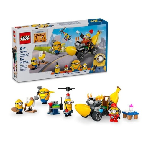 [LE75580] LEGO DESPICABLE ME 4 - MINIONS AND BANANA CAR