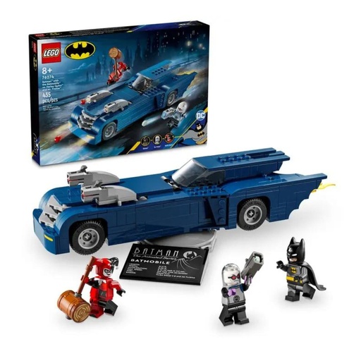 [LE76274] LEGO BATMAN - BATMAN™ WITH THE BATMOBILE™ VS. HARLEY QUINN™ AND MR. FREEZE™