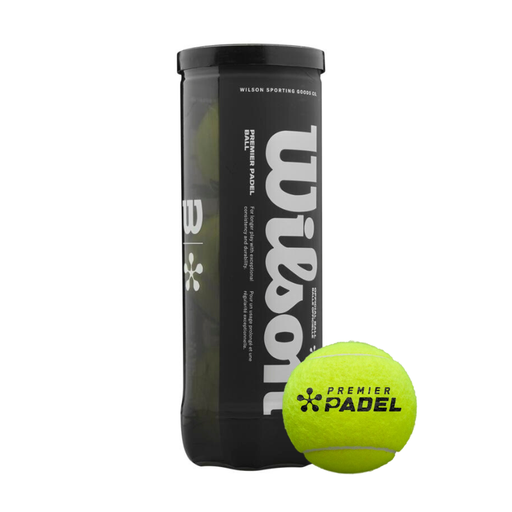 [WILWR8908401001] PREMIER PADEL 3 BALL CAN Yellow