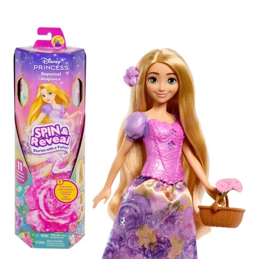[MTHTV86] DISNEY PRINCESS - SPIN & REVEAL RAPOYNZEL