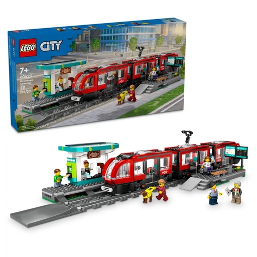 [LE60423] LEGO CITY - DOWNTOWN STREET CAR AND STATION