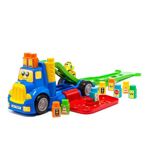 [MOL19470] MOLTO TRUCK + 10 BLOCKS + 1 CAR