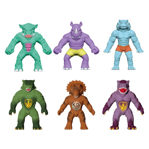 [AS1027-21239] ΦΙΓΟΥΡΑ STRETCHAPALZ ANIMALS & DINOS 14ΕΚ. 6 ΣΧΕΔΙΑ, ASSORTMENT