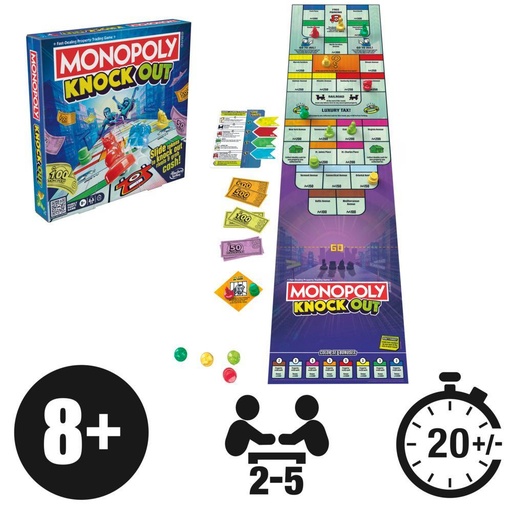 [HSF8995] MONOPOLY KNOCKOUT