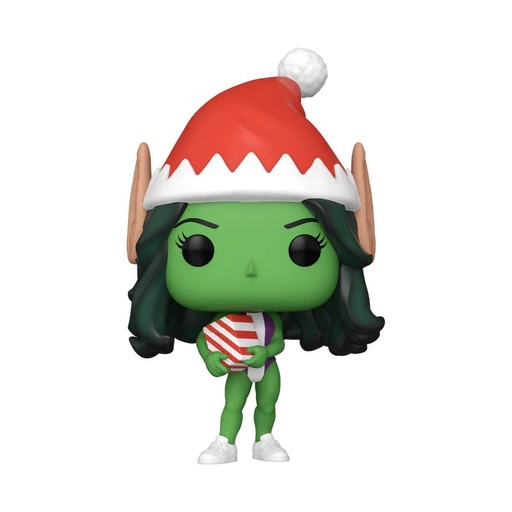 [EN086493-72189] FUNKO POP! MARVEL: HOLIDAY - SHE-HULK #1286 BOBBLE-HEAD VINYL FIGURE