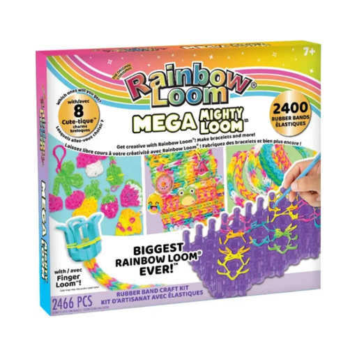 [MST401948000177-R0177] CDL  RAINBOW LOOM MEGA MIGHTY WITH 2400 RUBBER BANDS