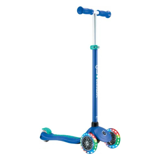 [MST401926006004-442-600-4] GLOBBER SCOOTER PRIMO PLUS LIGHTS NAVY BLUE